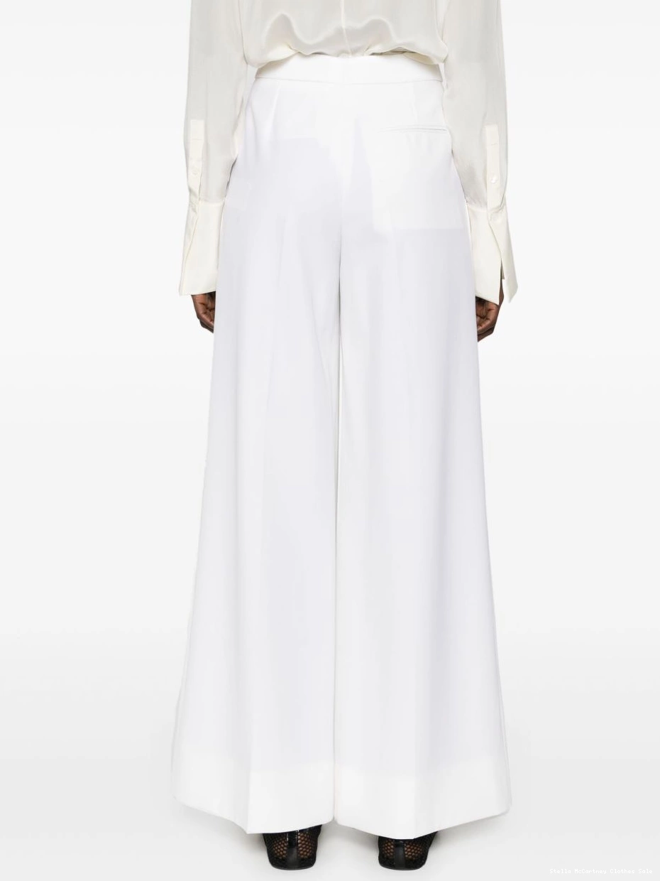 Cheap Women McCartney wide-leg trousers high-rise Stella 0803
